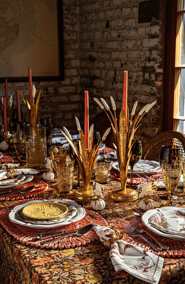 Juliska Willa Cotton Tablecloth, Alternate, color,