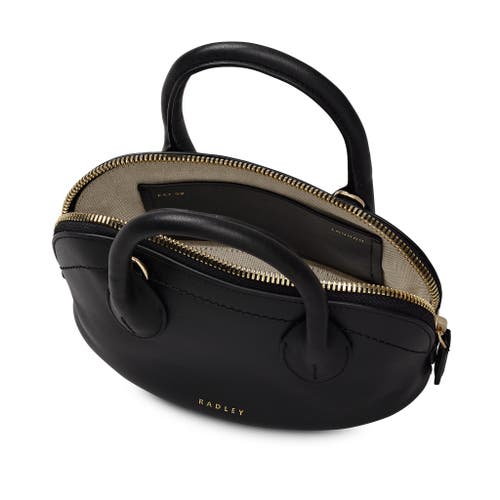 Radley The Muriel Micro Ziptop Satchel Bag In Black
