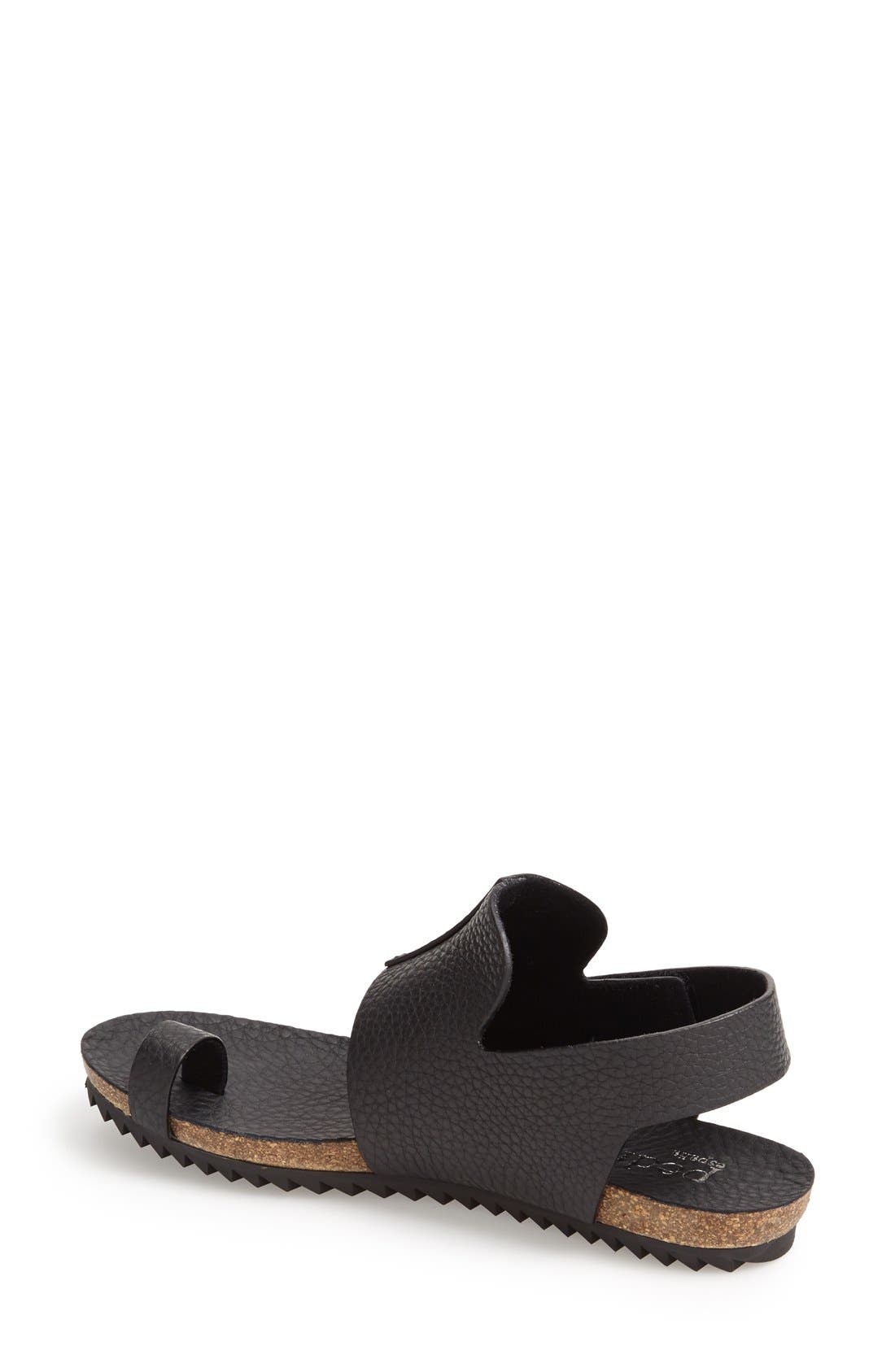 Pedro Garcia 'Vicky' Grained Leather Sandal, Alternate, color, 