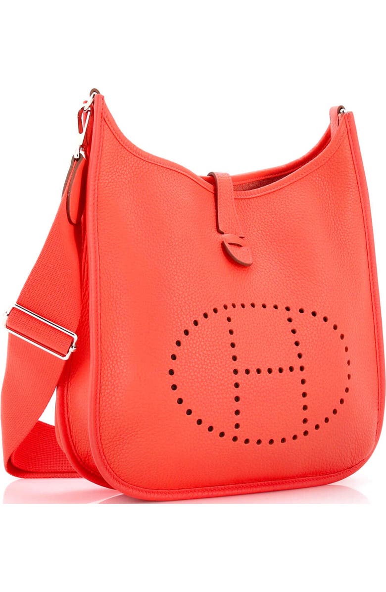 Pre-Owned Hermes Evelyne Bag Gen III Clemence PM, Alternate, color, Rose Jaipur