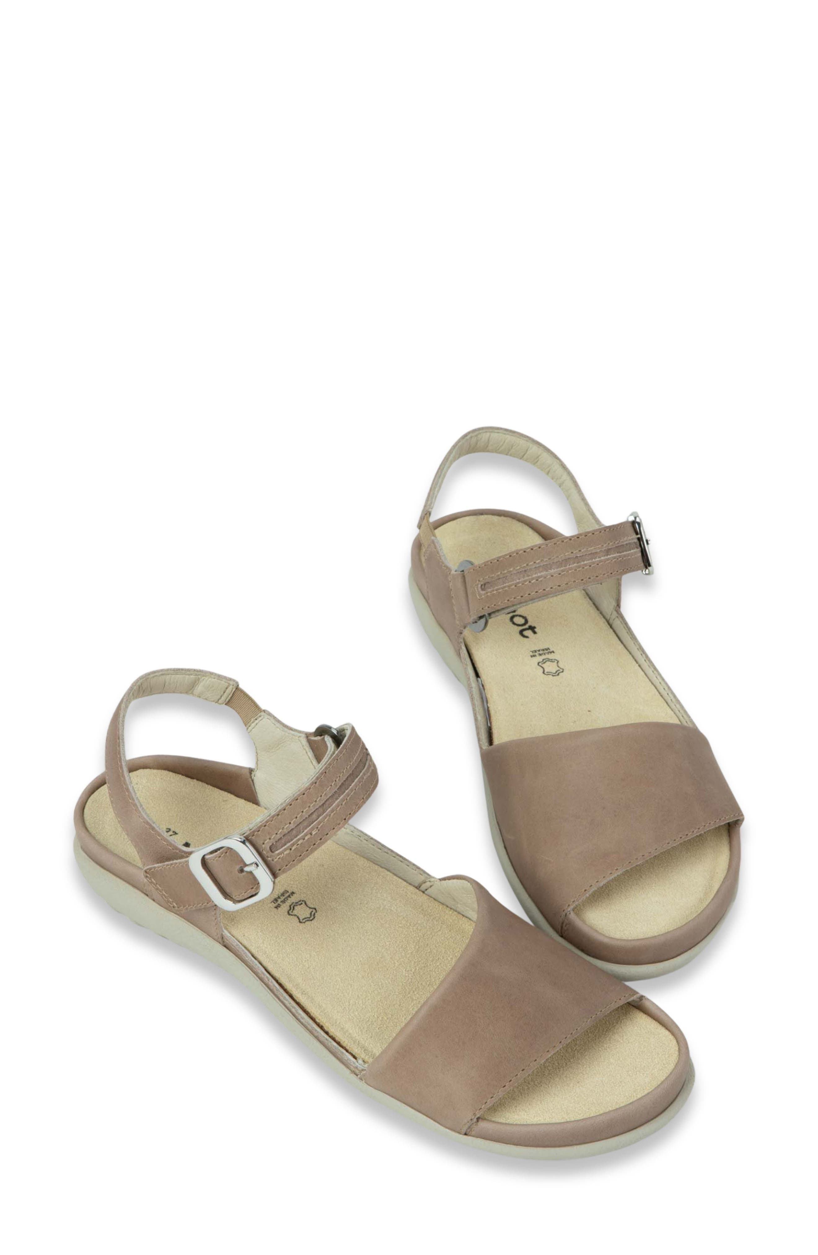 Nagoya Sandal, Alternate, color, KHAKI BEIGE/ STONE