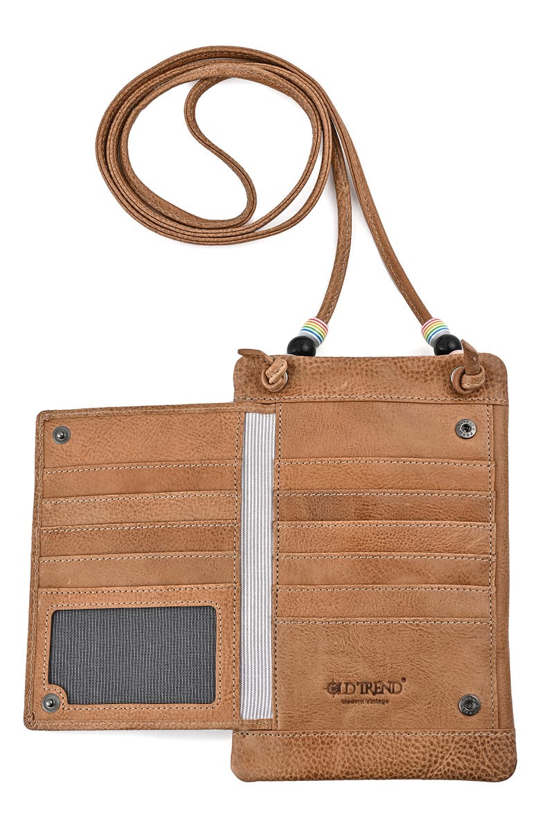 OLD TREND Northwood Crossbody Wallet, Alternate, color, Tan