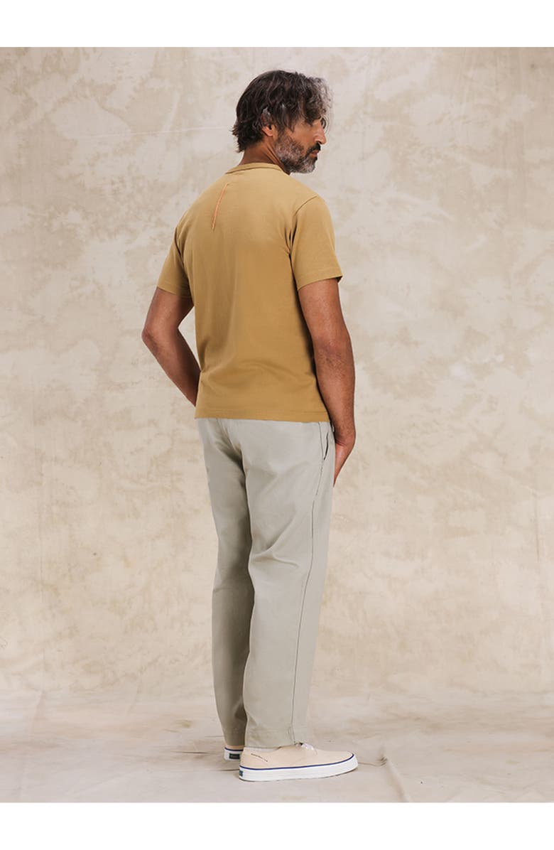 Fortela Officer Cotton Bedford Chino Trousers, Alternate, color, Ice