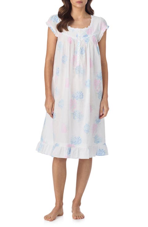 Floral Waltz Cotton Lawn Nightgown