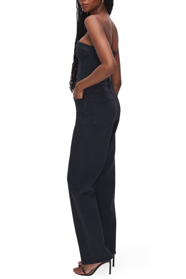 Strapless Tube Jumpsuit, Alternate, color, BLACK269