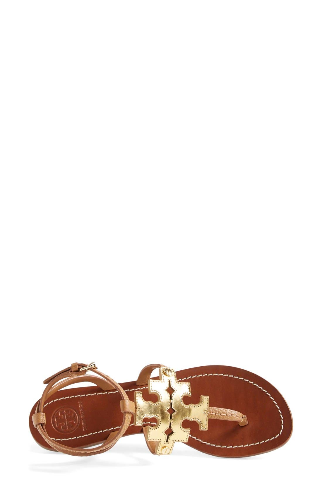 Tory Burch 'Chandler' Leather Sandal, Alternate, color, 