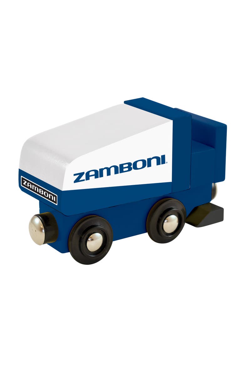 Zamboni Wood Toy Train, Main, color, Multicolor