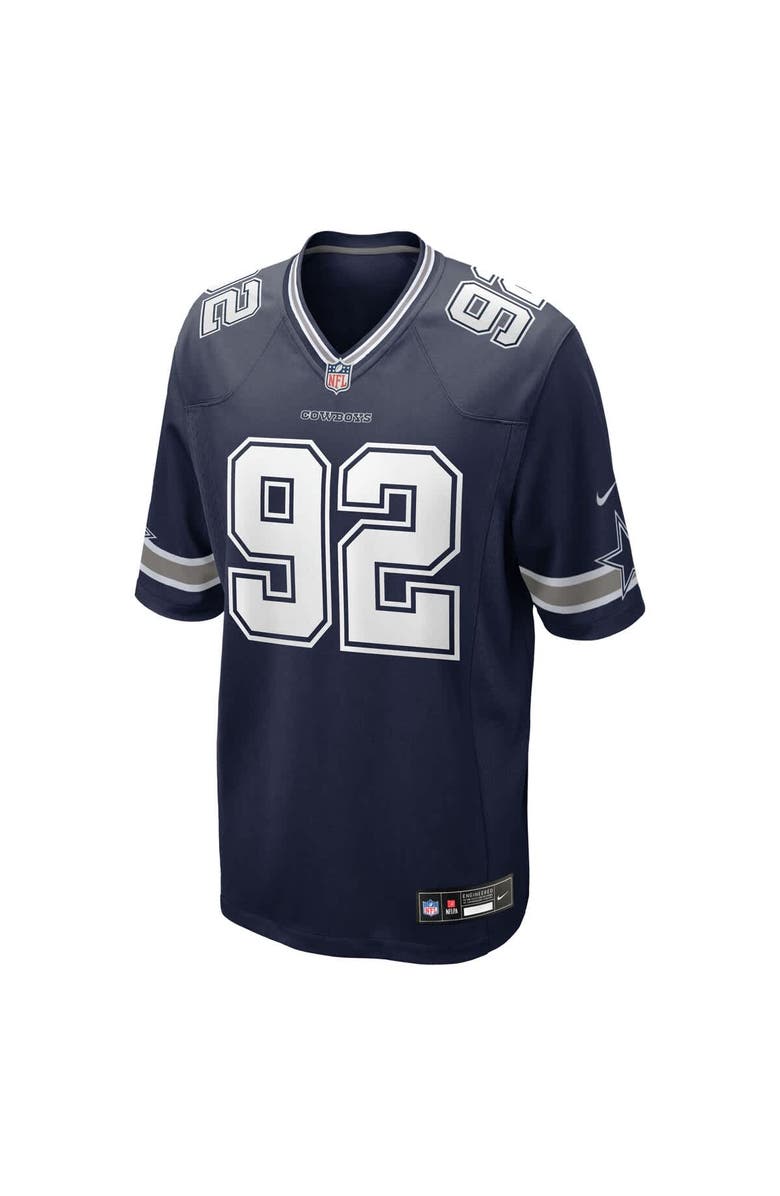 Nike Men's Nike Quinnen Williams Navy Dallas Cowboys Team Game Jersey, Alternate, color, Navy