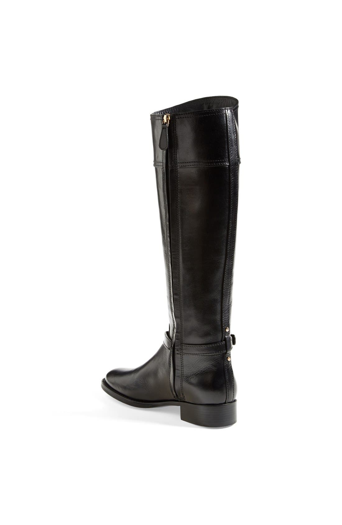 Tory Burch 'Eloise' Riding Boot, Alternate, color, 