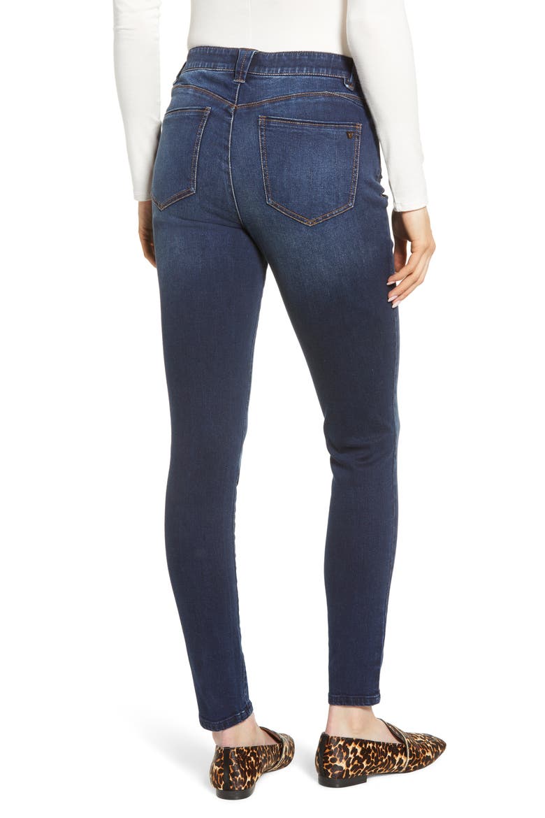 Ab-Solution High Waist Skinny Jeans (Nordstrom Exclusive), Alternate, color, IN- INDIGO