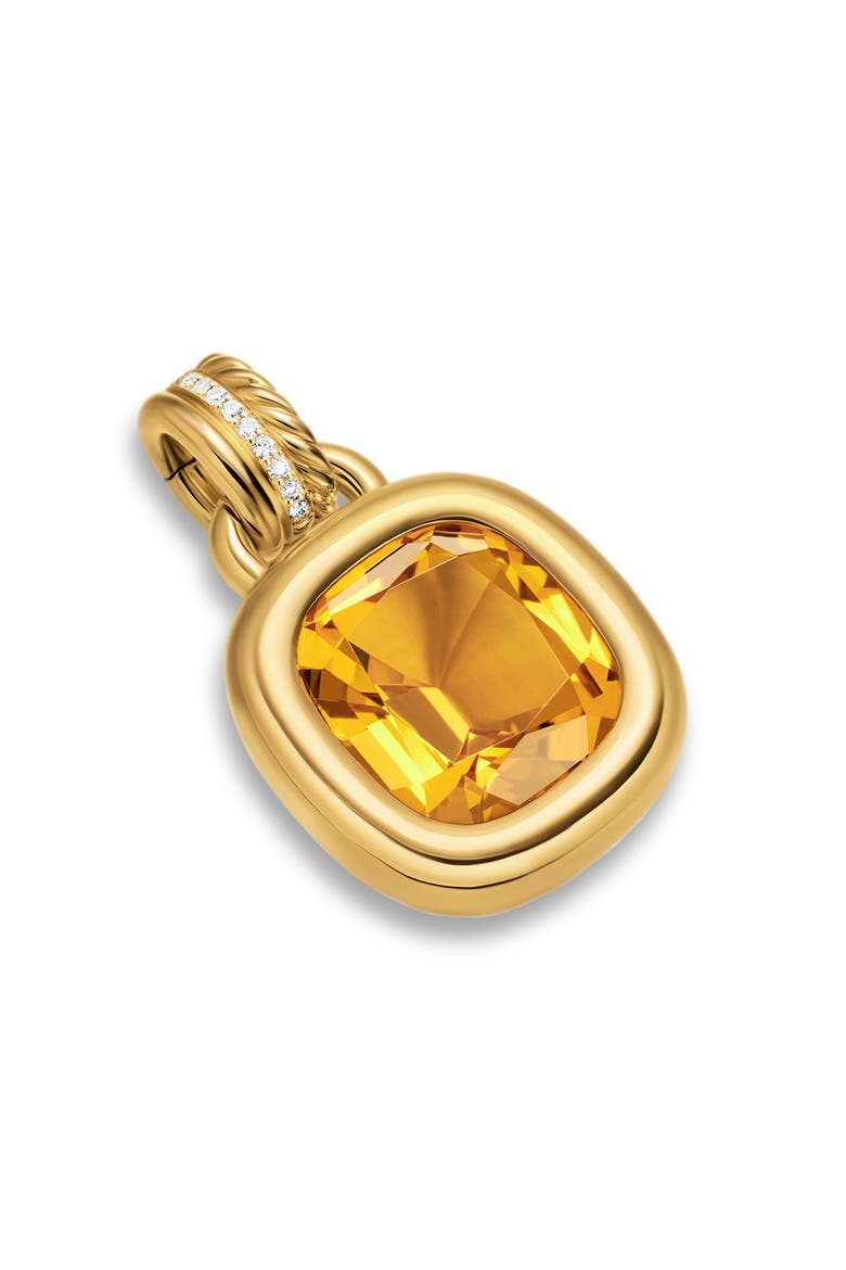 DY Mercer® Semiprecious Stone Amulet, Main, color, CITRINE DIAMOND