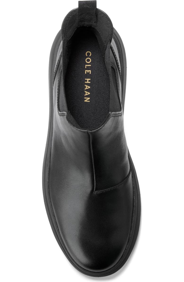 Cole Haan Grand Raelyn Waterproof Chelsea Boot, Alternate, color, Black/ Black Waterproof