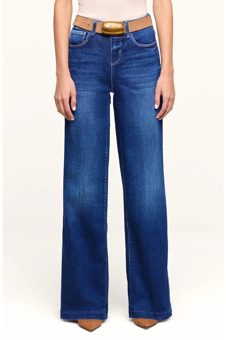 Les Petites Scottie High Waist Wide Leg Jeans, Main, color, MARVISTA
