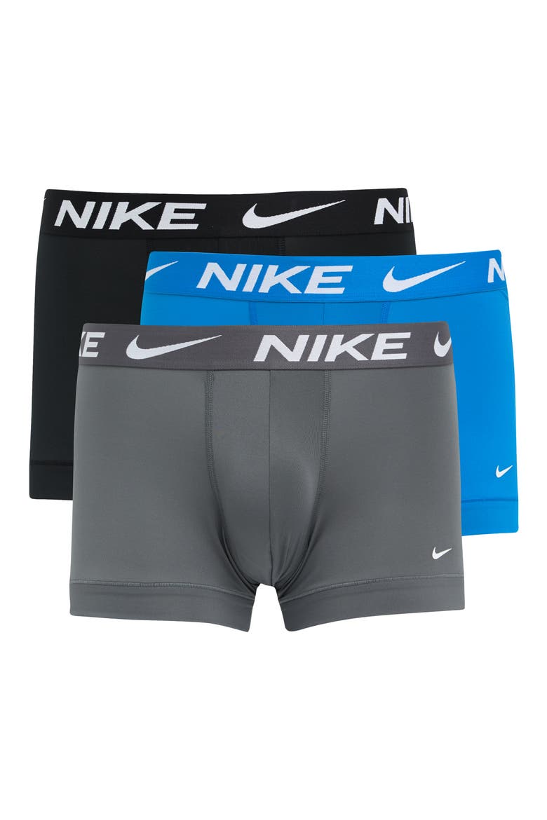 Essential Micro Trunks - Pack of 3, Main, color, PHOTO BLUE/ GREY/ BLACK