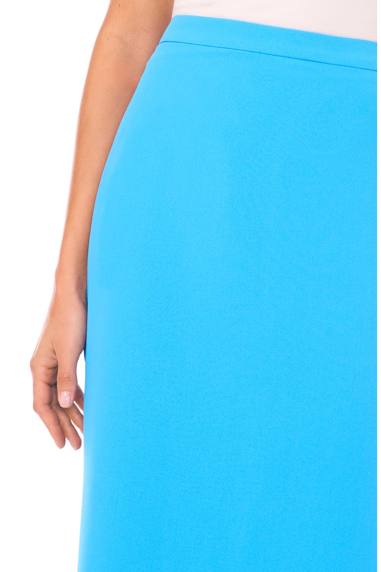 Slim Midi Skirt, Alternate, color, BLUE SPRITZ