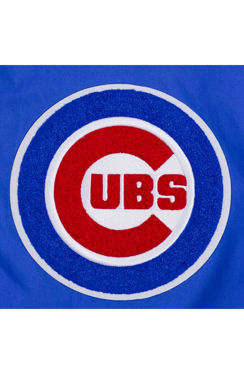 PRO STANDARD Men's Pro Standard Royal Chicago Cubs Area Code Twill Full-Zip Jacket, Alternate, color, Royal