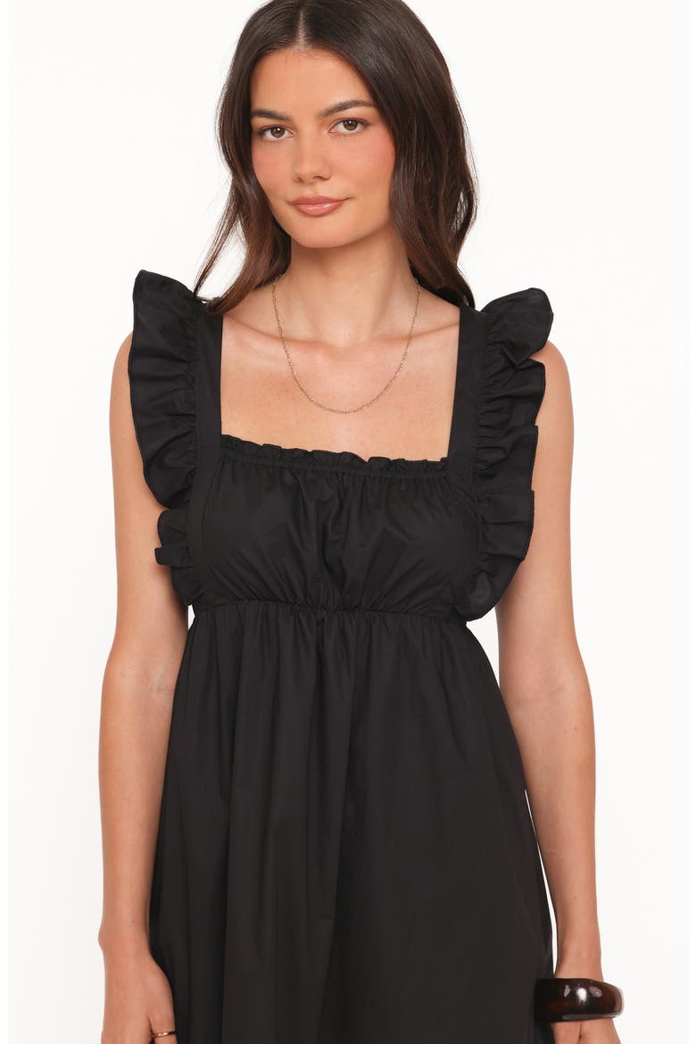 Danity Maxi Dress, Alternate, color, BLACK