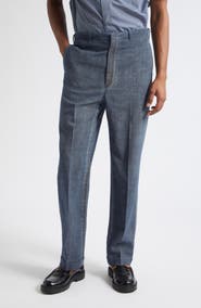 Maison Margiela Double-Dyed Wool Trousers