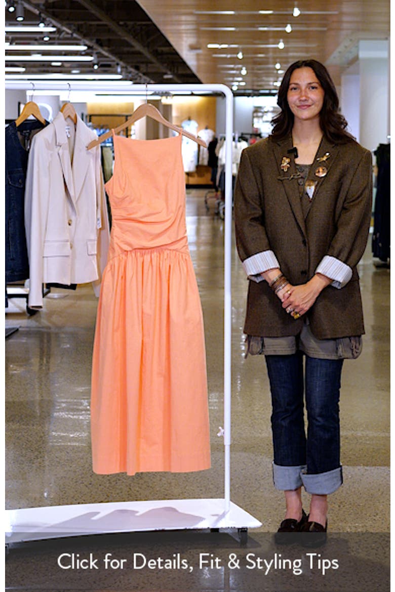 Talie Stretch Cotton Maxi Dress video