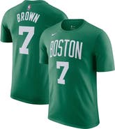 Nike Men's Nike Jaylen Brown Kelly Green Boston Celtics Icon 2022/23 Name & Number T-Shirt
