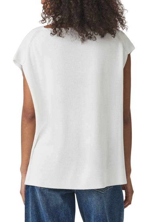 Splendid Octavia V-neck Short Sleeve Sweater