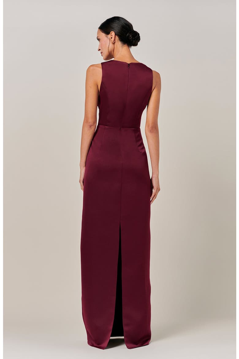 Estrella Gown, Alternate, color, Burgundy
