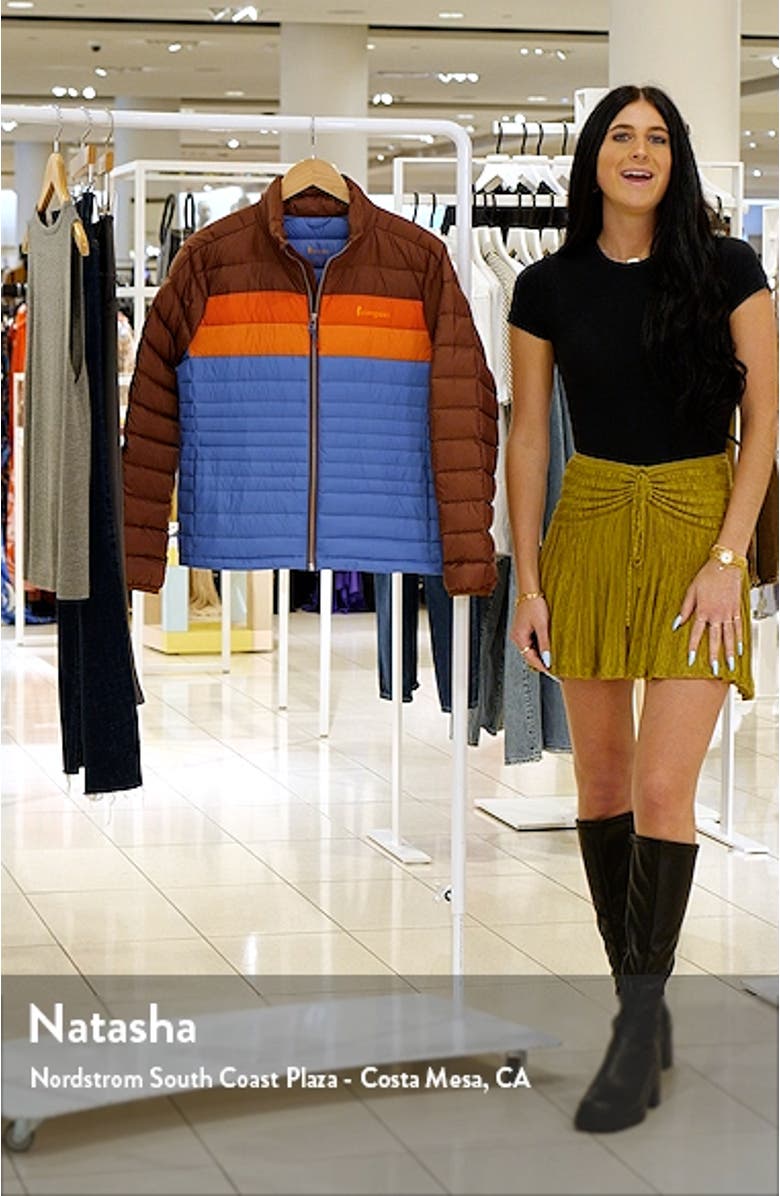 Fuego Water Resistant 800 Fill Power Down Puffer Jacket, sales video thumbnail