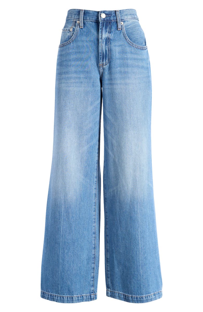 Pistola High Waist Wide Leg Jeans, Alternate, color, 