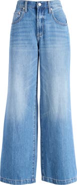 Pistola High Waist Wide Leg Jeans