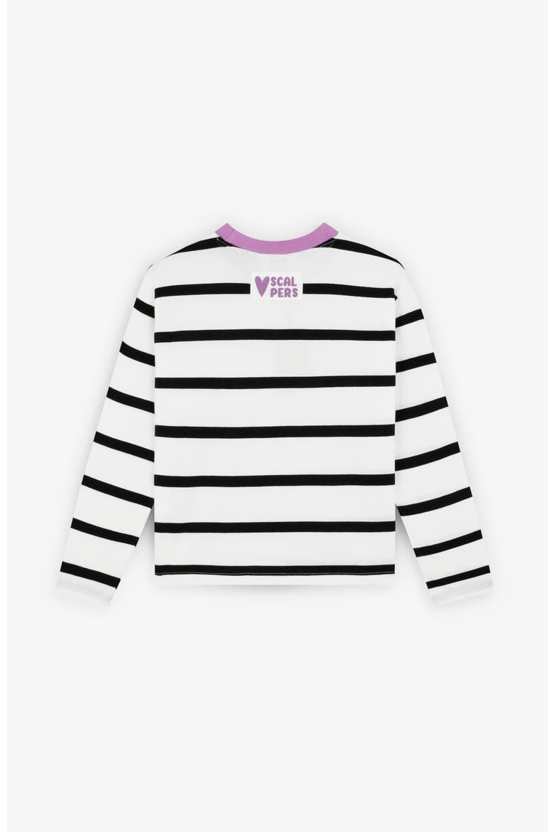 Nauticlstee Girls, Alternate, color, Blackstripes