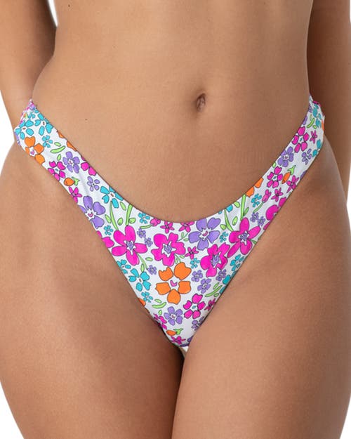 Bright Swimwear Bali Bottom In Citrus Floral