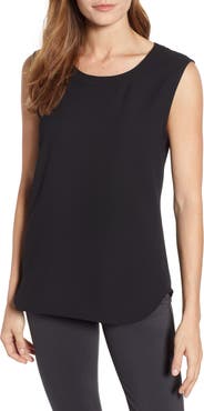 Anne Klein Scoop Neck Sleeveless Blouse