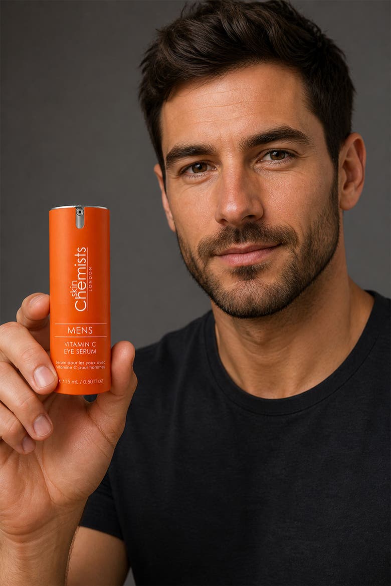 Men's Vitamin C Eye Serum 15ml, Alternate, color, White
