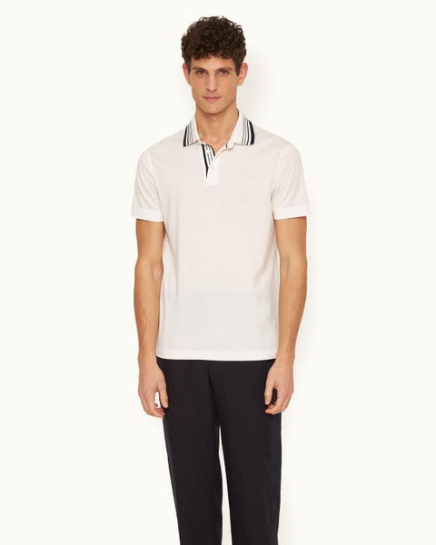 Dominic Stripe Polo Shirt