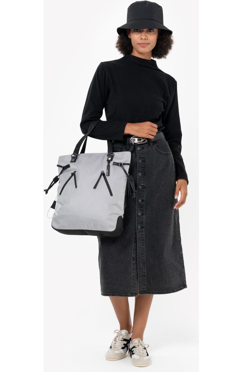 Sherpani Tempest Anti Theft 14L Convertible Backpack Tote, Alternate, color, Sterling