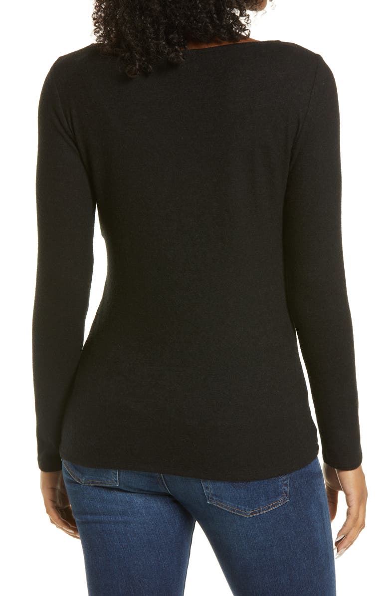 GIBSONLOOK Side Ruched Top, Alternate, color, 