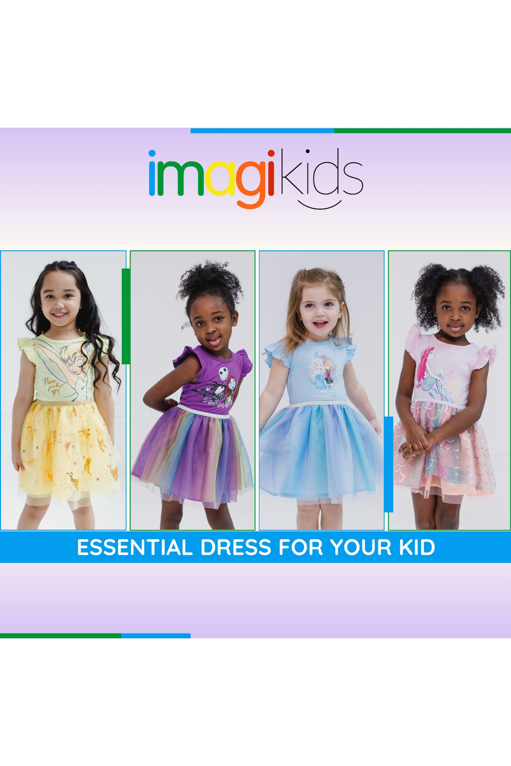 Disney Lilo & Stitch Flutter Sleeve Tulle Tutu Dress | Nordstrom