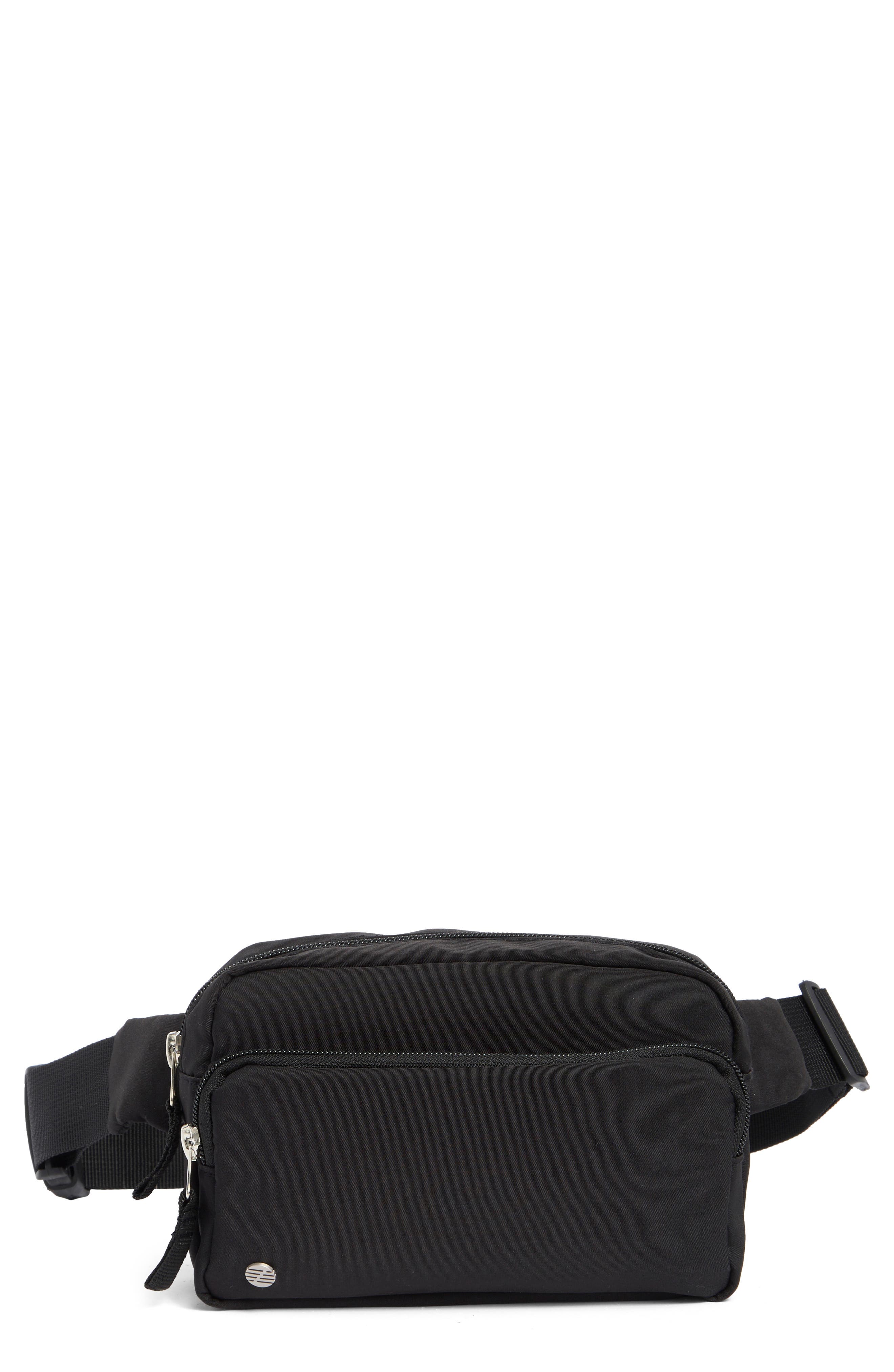 Double Zip Belt Bag