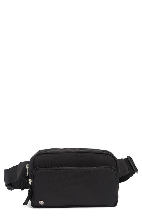 Double Zip Belt Bag
