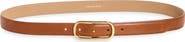 Veronica Beard Loop Leather Belt