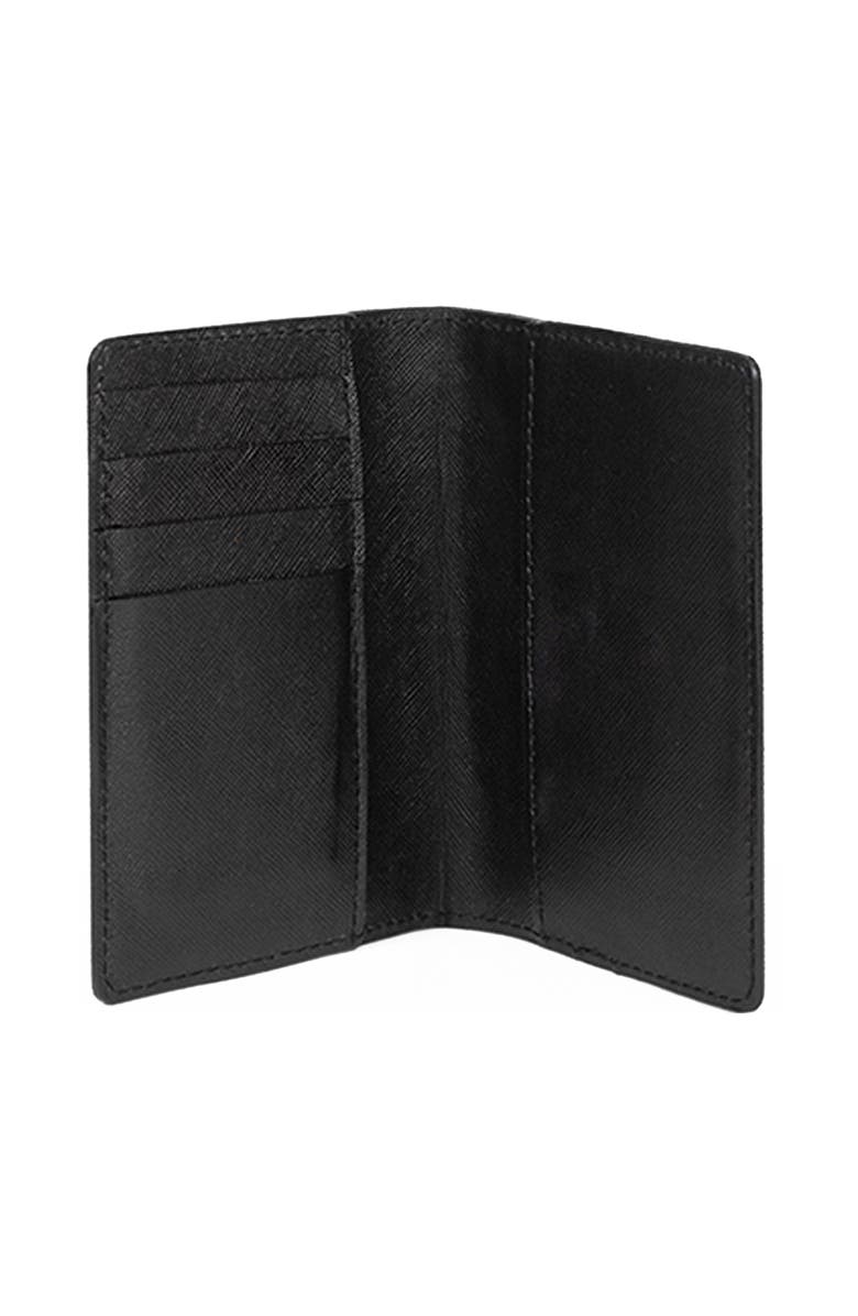 Deux Mains Operators Passport Cover, Alternate, color, Black