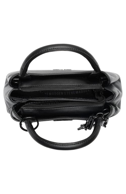 Steve Madden Holzer Top Handle Satchel In Black