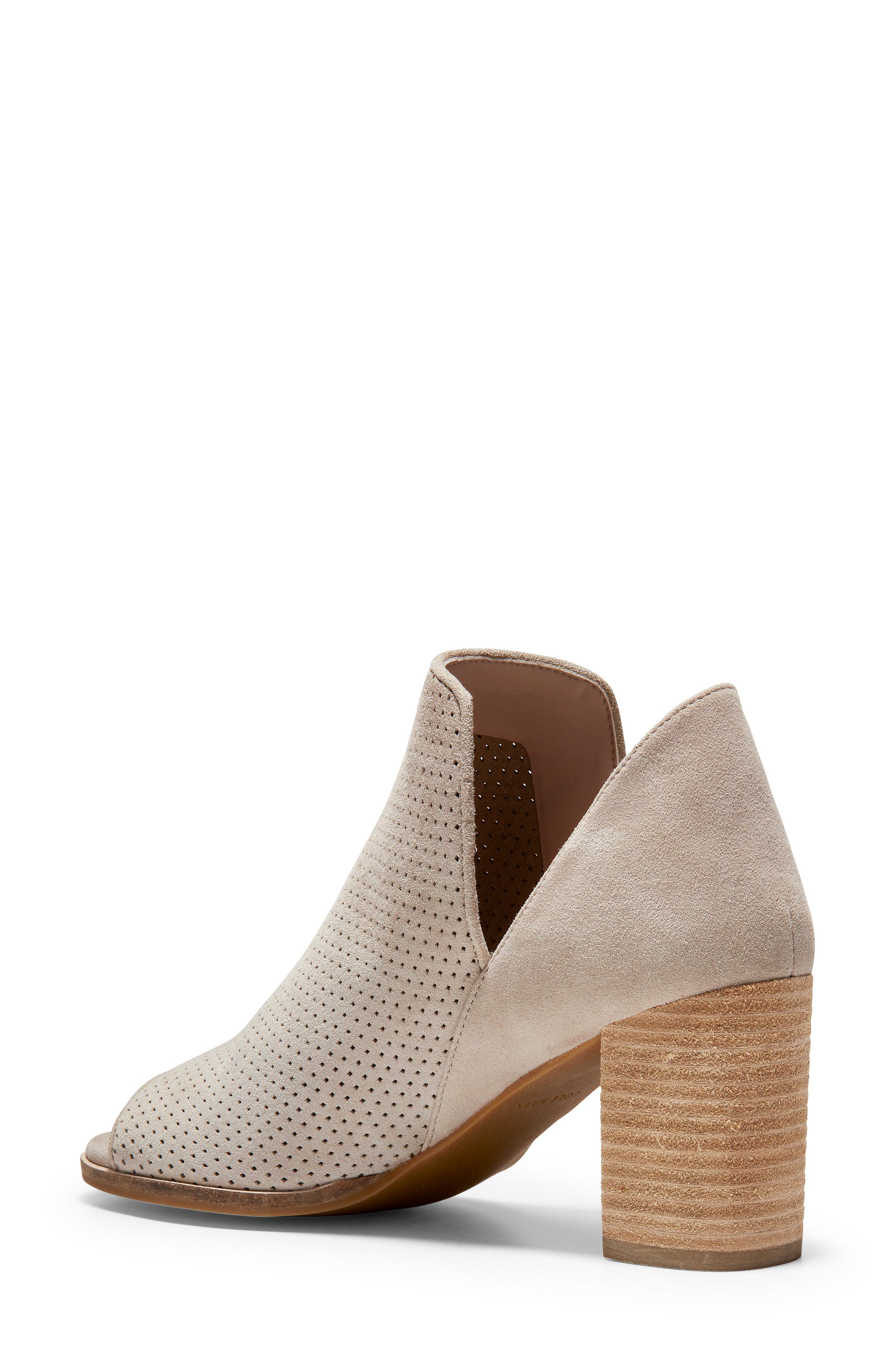 Cole Haan Shiloh Open Toe Bootie, Alternate, color, 