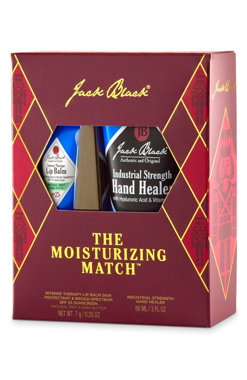Jack Black The Moisturizing Match Set $26 Value In Transparent