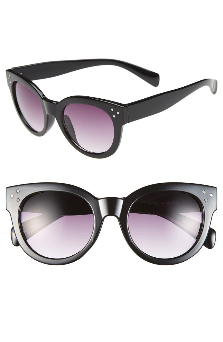 BP. 'Langham' 49mm Sunglasses, Main, color, 