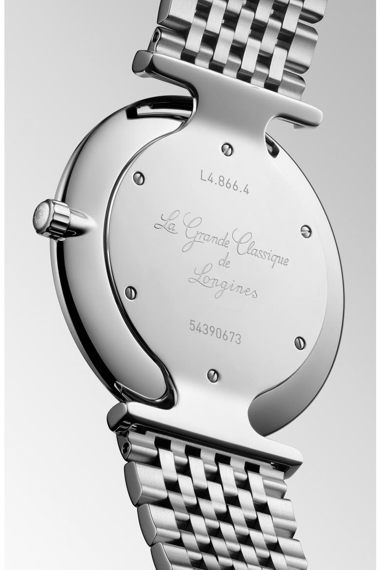 La Grande Classique de Longines Bracelet Watch, 38mm, Alternate, color, BLUE