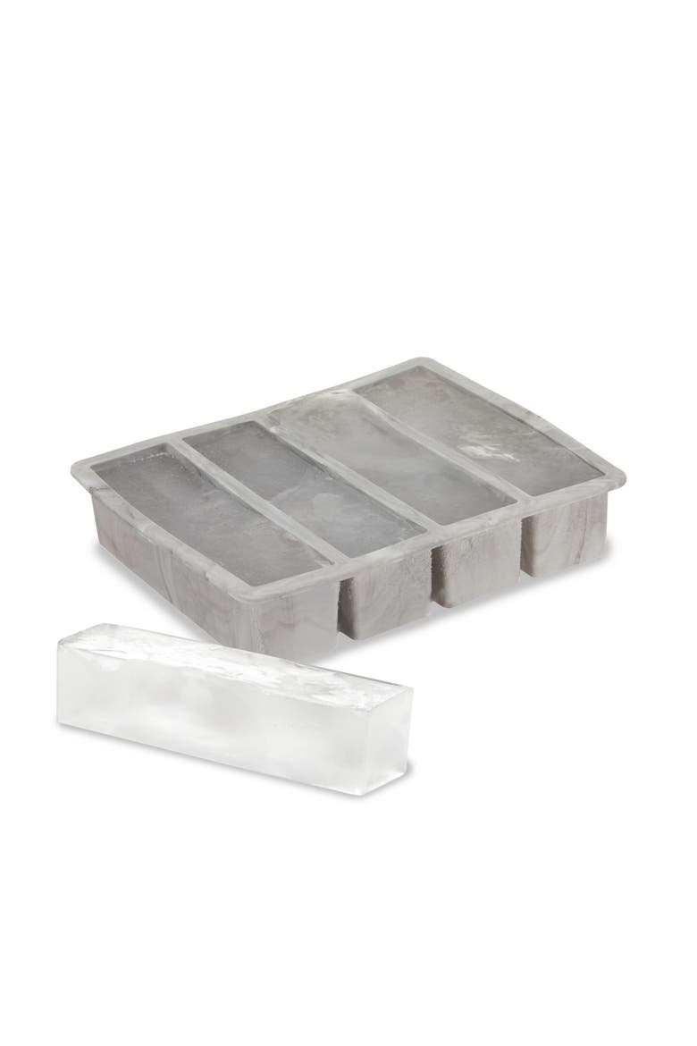 Water Bottle Ice Cube Tray, Alternate, color, Gray Marble