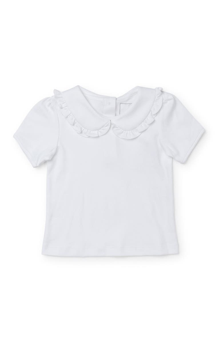 Lila and Hayes Emily Girls' Short Sleeve Shirt, Main, color, White