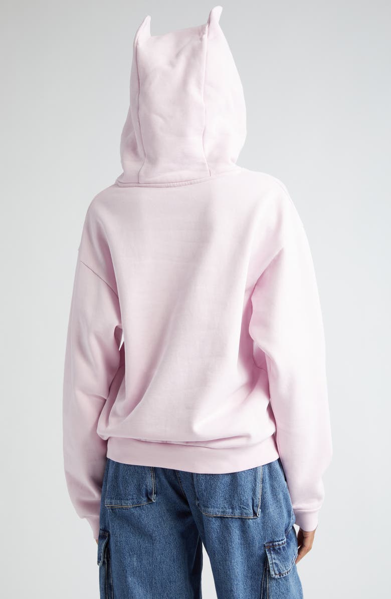 Coperni Horned Logo Hoodie, Alternate, color, 