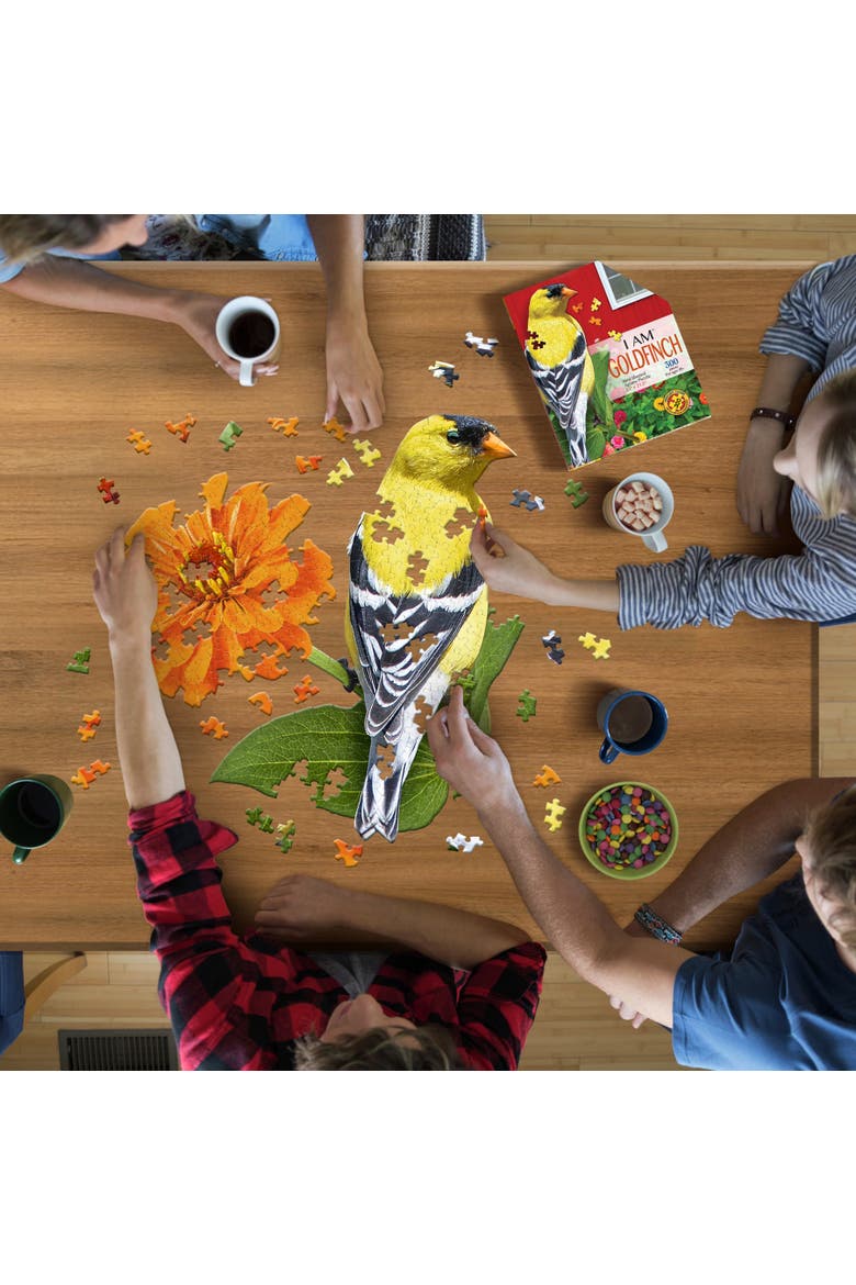 Goldfinch 300 Piece Jigsaw Puzzle, Alternate, color, Multicolored